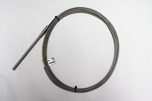 S/STEEL K-TYPE THERMOCOUPLE 6mm WITH S/S BRAID 5m
